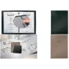 Pasta de documentos Sigel SM206 A4 antracite – capa de plástico com textura de linho