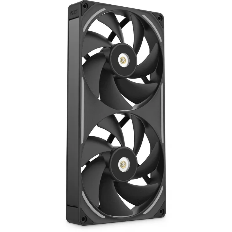 Ventoinha para caixa de computador NZXT F280X 140 mm preta, 1 unid., 280 × 140 × 30 mm