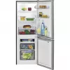 Bomann KG 7359 frigorífico combinado, frigorífico 121 l + congelador 52 l, classe energética C, aço inoxidável
