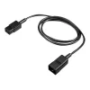 Rittal DK 7200.217 preto 1,8 m conector fêmea C20 conector fêmea C19