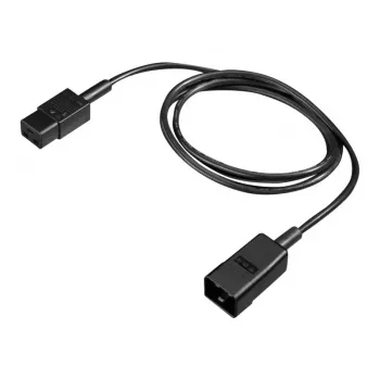 Rittal DK 7200.217 preto 1,8 m conector fêmea C20 conector fêmea C19