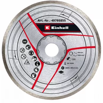 Disco de corte diamantado KWB Ø 200 x 25,4 x 2,4 mm