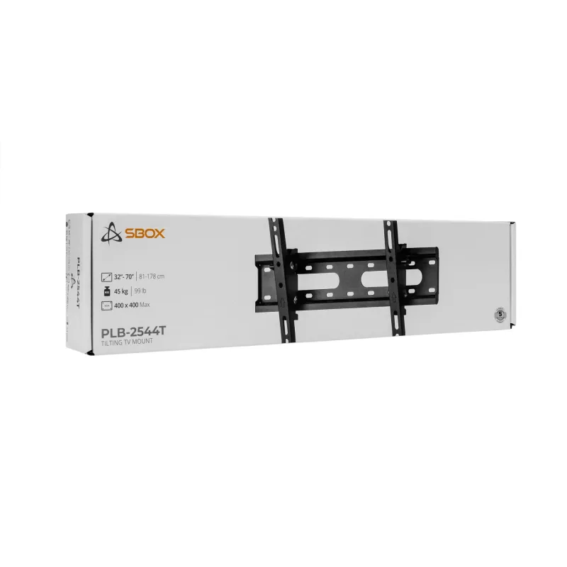 Suporte de TV SBOX PLB-2544T-2 para televisores de 32-70 polegadas, carga máx. 45 kg, VESA até 400×400