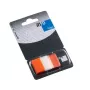 Índice de papel Global Notes, 25x43 mm, laranja, plástico (1x50) 0718-205