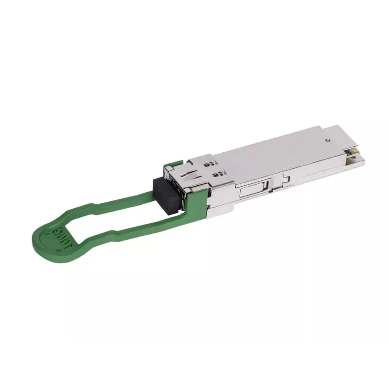 Módulo transceptor de rede HPE R9B63A QSFP28 distância máxima de transmissão 2000 m