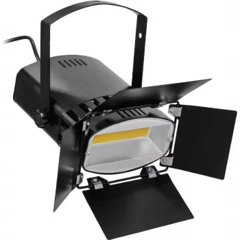 Foco LED EUROLITE CSL-50 preto 50 W – foco LED profissional, 50 watt, caixa preta
