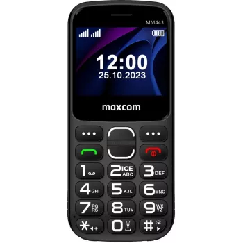 Maxcom Comfort MM443 S com bateria e carregador preto/preto