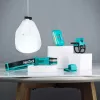 Lanterna de cabeça Nextool NE20005 faixa LED recarregável 170 lm, USB-C, 37,8 g, ABS, azul nuvem