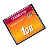 Transcend - Cartão de memória flash - 1GB - 133x - Cartão CompactFlash (TS1GCF133)