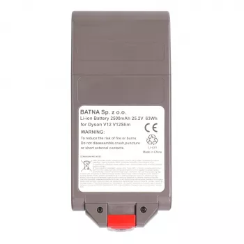 Bateria para aspirador Dyson V12, 25,2V 2500mAh