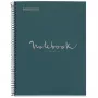 Bloco de notas Miquelrius ECO MARINE azul reciclado A4 80 folhas (envio por transportadora)