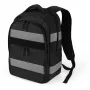 Mochila DICOTA Hi-Vis V2 preta 320x220x455mm PET TPU