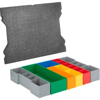 Inserto para ferramentas Bosch 1600A016N8 — inserto de acessórios compatível para armazenamento e organização de ferramentas
