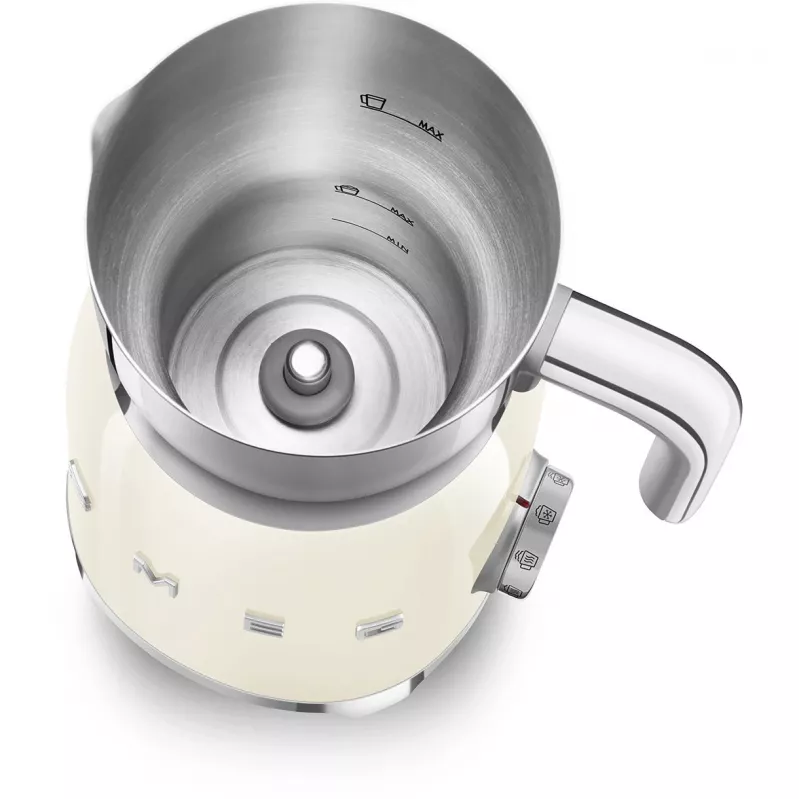 SMEG MFF11CREU Espumador de leite 50 polegadas estilo creme