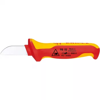 Faca de cabo Knipex VDE 180 mm com - tampa de proteção