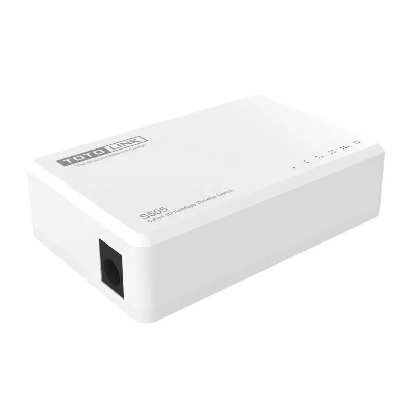 Switch não gerido TOTOLINK S505-V5 5 portas Fast Ethernet 10/100 branco
