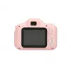 Câmara digital para crianças Extralink H20 rosa 1080P 30fps ecrã de 2,0 polegadas