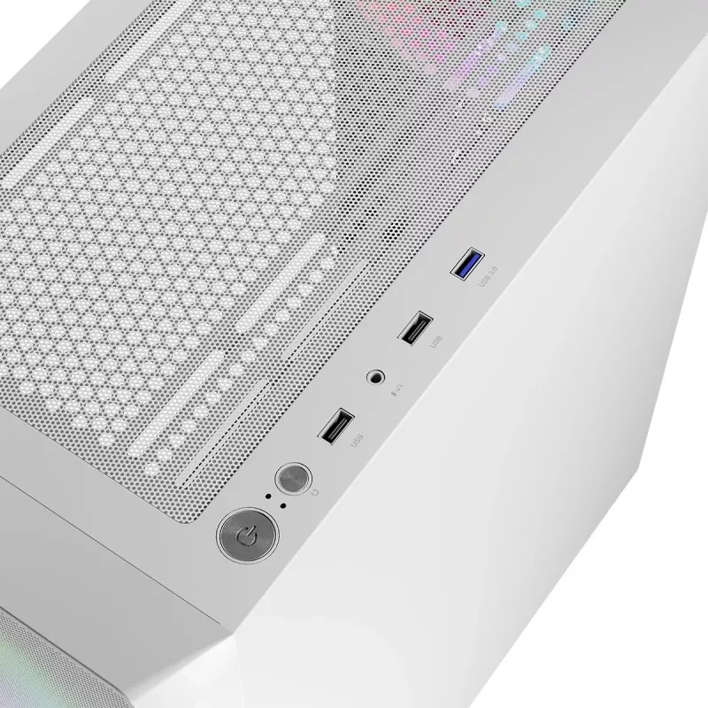 Caixa Logic PORTOS ARGB MINIDI USB 3.0 branco