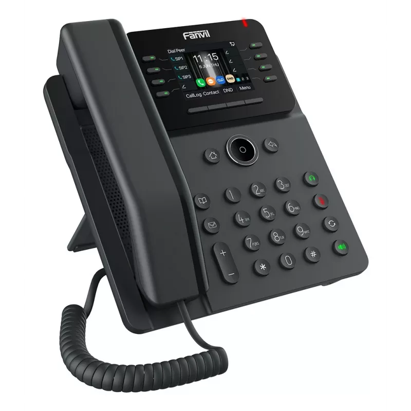 Telefone IP Fanvil V62W preto
