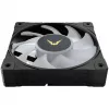 Ventoinha de caixa Valkyrie VK-FANB12FB 120 mm ARGB, 120×25 mm, compatível com PWM