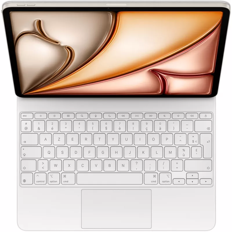 Teclado Magic para iPad Air 13 polegadas M3 – Francês – Branco