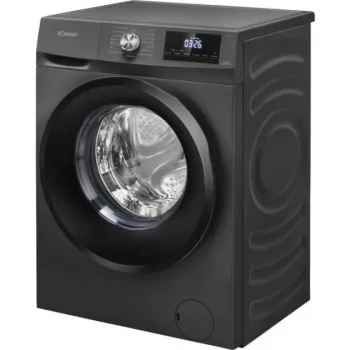 Máquina de lavar e secar roupa independente Bomann WAT7186 8 kg de lavagem / 5 kg de lavagem e secagem, 1400 rpm, titânio preto