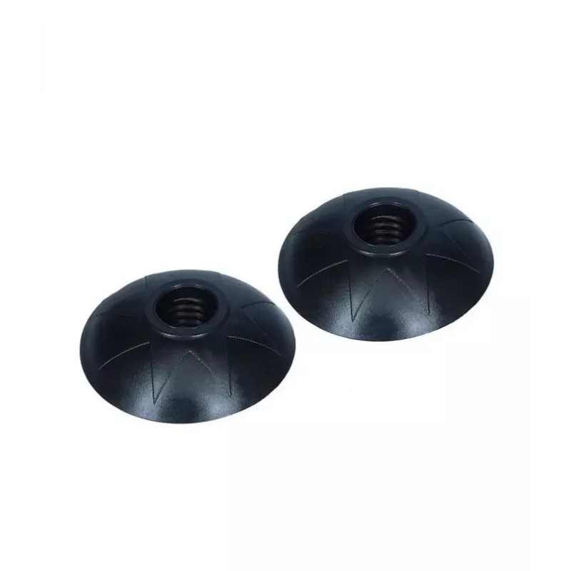 Bastões de trekking Viking Kettera Pro Lady — bastões de trekking para mulher, ajustáveis, par, preto/fúcsia