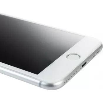 Tucano Temperglas 3D - Proteção de ecrã para telemóvel - 3D - Vidro - Cor da moldura Branco - para Apple iPhone 7, 8