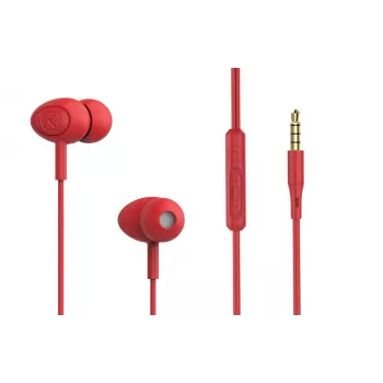 Auscultadores in-ear Tellur Basic Gamma com fios vermelho