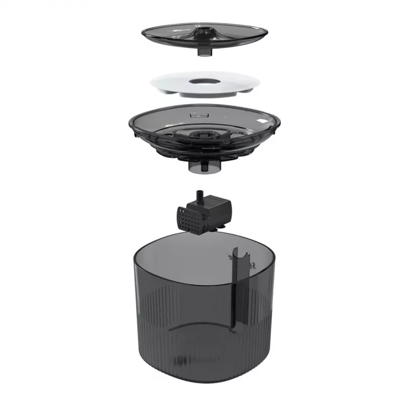 Fonte de água para animais de estimação Sponge 1,8 l Modelo 0 — capacidade de 1,8 l, fluxo de água contínuo