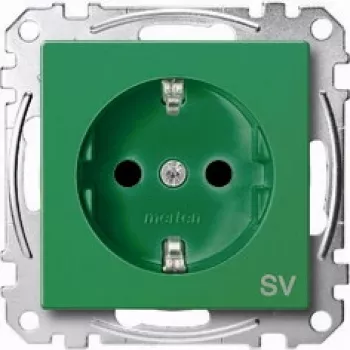 Tomada Merten MEG2300-0304 verde