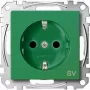 Tomada Merten MEG2300-0304 verde