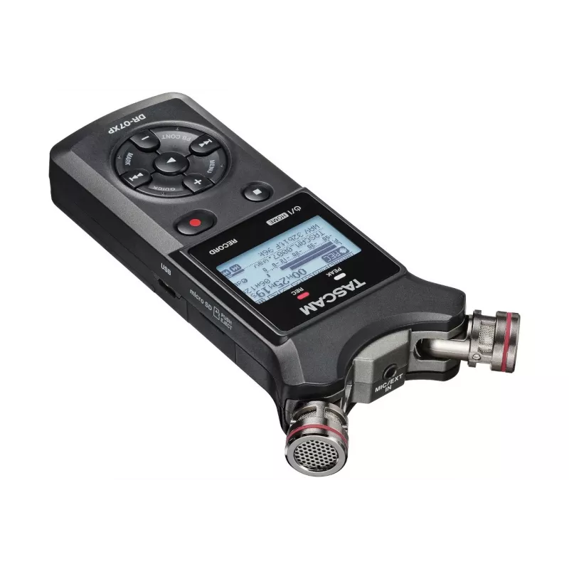 Tascam DR-07XP - gravador digital portátil com interface USB