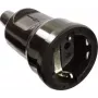 Acoplamento PVC AS SCHWABE 16A, 250V versão fiável preto (62225)