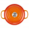 Le Creuset Signature Assadeira redonda 18 cm vulcânico