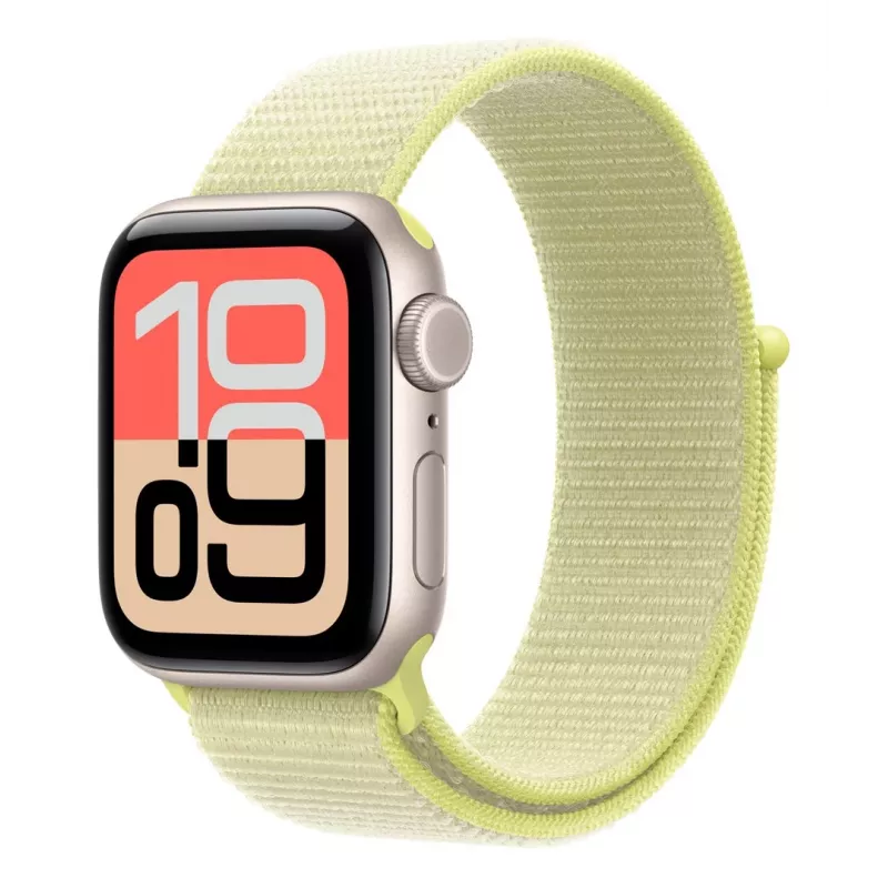 Pulseira Apple MFF94ZM/A amarela nylon poliéster reciclado elastano 40 mm