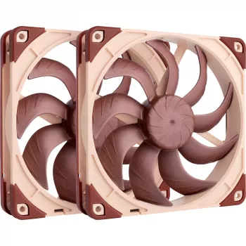 Conjunto de ventoinha dupla Noctua NF-A14x25 G2 PWM Sx2 PP 140mm