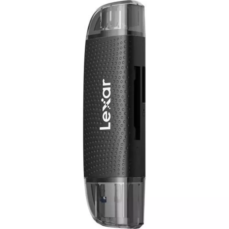 Lexar LRW310X-BNBNG leitor de cartões microSD/SD dual USB-A/USB-C, USB 3.2