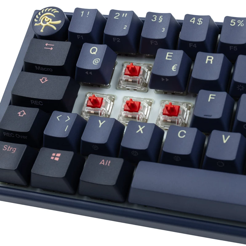 Teclado Ducky One 3 Mini Gaming USB azul