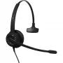 Headset USB mono Plusonic 10.1P — headset USB de uma orelha compatível com Teams e Skype
