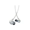 Headset Shure SE215 Pro monitor intra-auricular com fios para palco/estúdio transparente