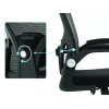 Cadeira gaming Sandberg ErgoFusion Basic assento acolchoado encosto em malha preto