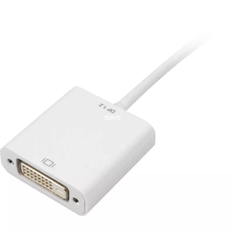 Adaptador de cabo Sharkoon Mini DisplayPort -> DVI 15cm branco