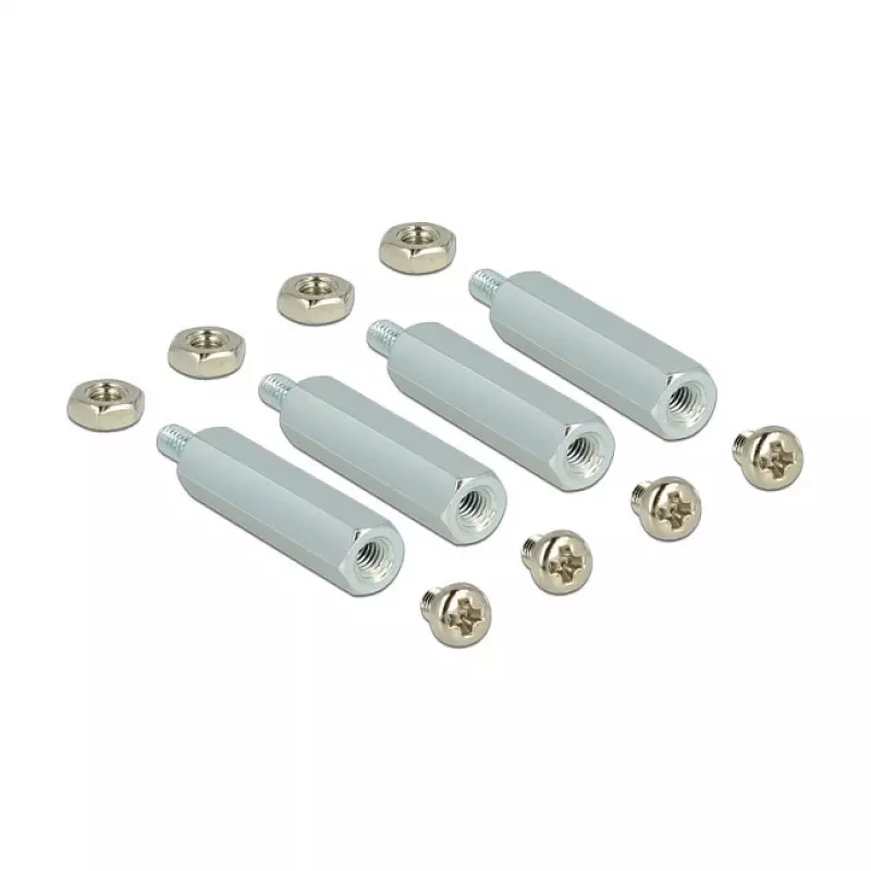 Adaptador mSATA interno DELOCK 62648 com interface host Micro-USB, 6 Gbit/s, 65×56×12 mm