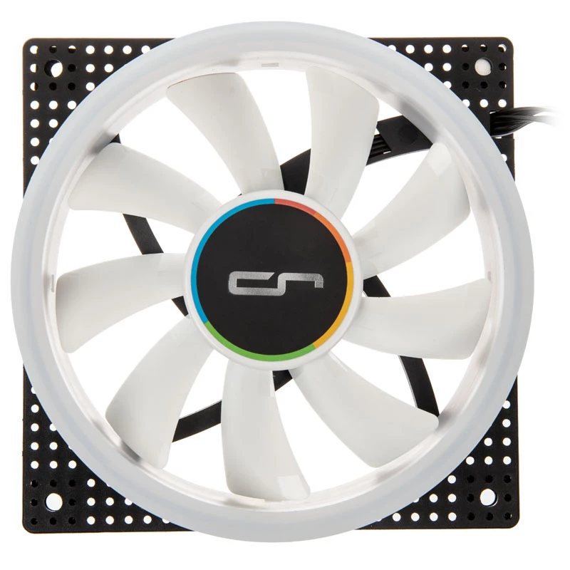 Cryorig Crona X CR-XRX1 ventoinha de caixa, 120 mm, PWM, ARGB, branca