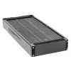 Bloco de refrigeração Aqua-Computer 33705 — alumínio/cobre/aço inoxidável, 320×140×40 mm, cinzento/prateado