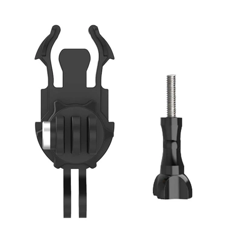 Telesin GP-BPM-005 suporte para alça de mochila com gancho em J de 360° para GoPro/Osmo Action, ajustável, de clipe