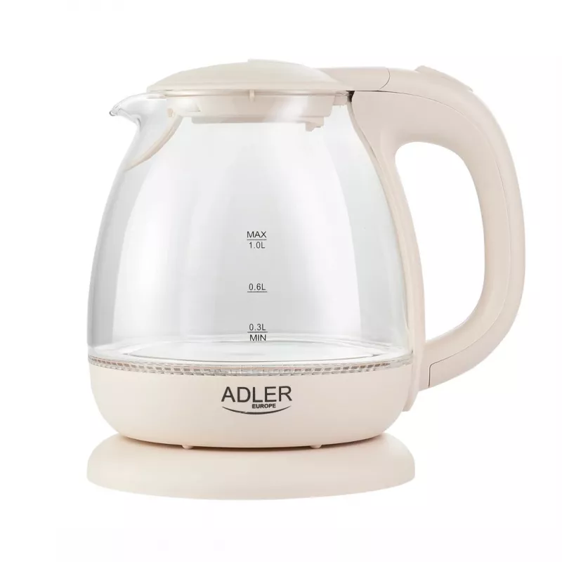 Chaleira elétrica Adler AD 1283C 1 L 900 W Creme