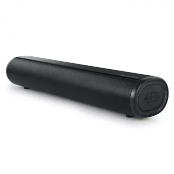 Barra de som Muse M-1520SBT — 50 W RMS, com fios e sem fios, preta, 660×60×59 mm