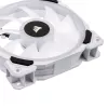 Ventoinhas de caixa CORSAIR LL120 RGB 120mm branco PWM pack de 3